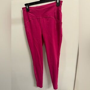 Lululemon Leggings 28 inches Raspberry Color